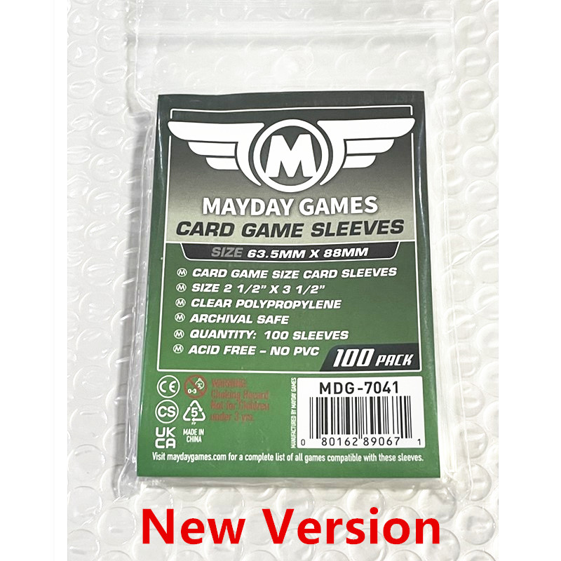 2 packs/lot MAYDAY Card Sleeve - огляд і ціна Board Game Azul