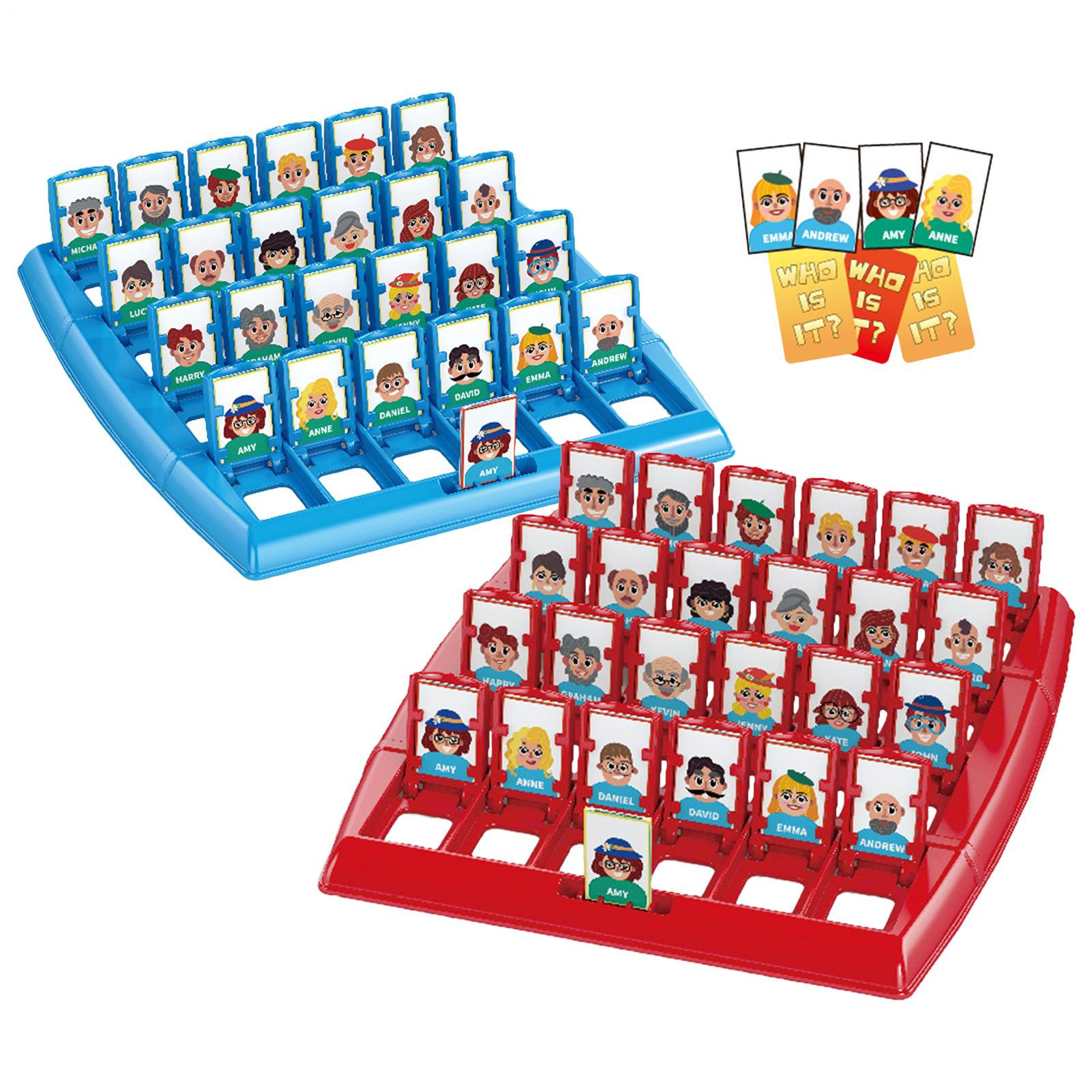 Two-Player Educational Toy Int - огляд і ціна Board Game Who Is It