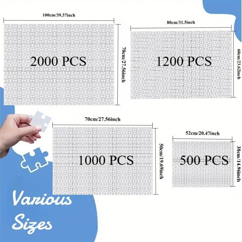 500/1000/1200/2000PCS Puzzles  - огляд і ціна Jigsaw Puzzle Adult