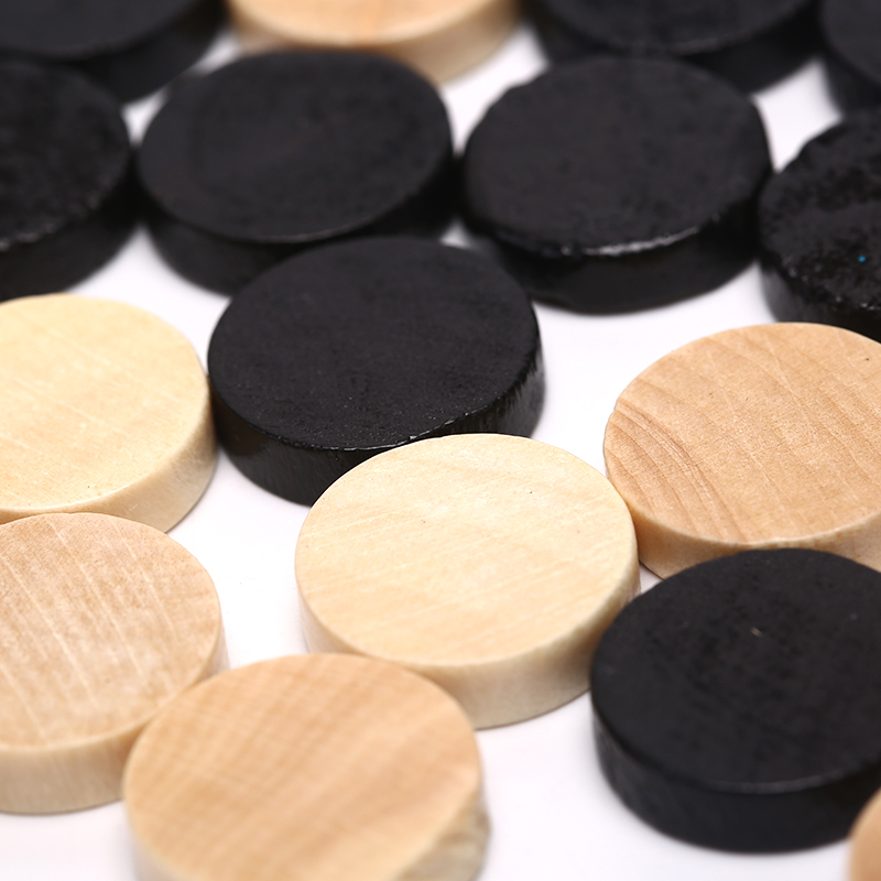30pcs Wooden Draughts Checkers - огляд і ціна Board Game Operation
