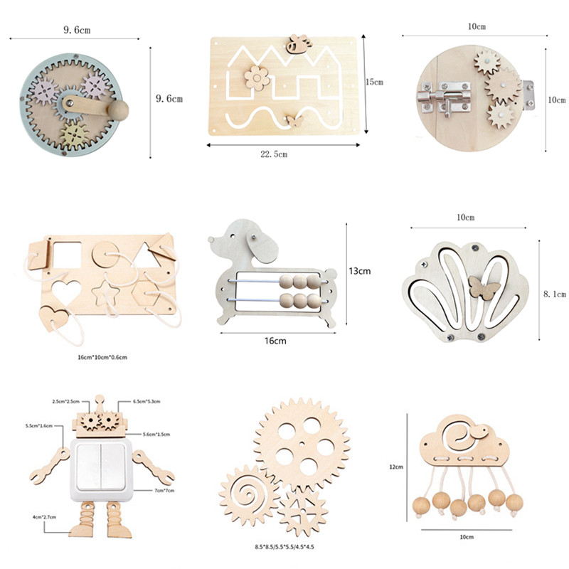 Kids Busy Board DIY Accessorie - огляд і ціна Board Game Diy