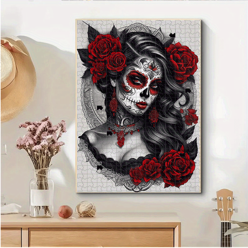 500/1000pcs Gothic Mexican Sug - огляд і ціна Jigsaw Puzzle Adult