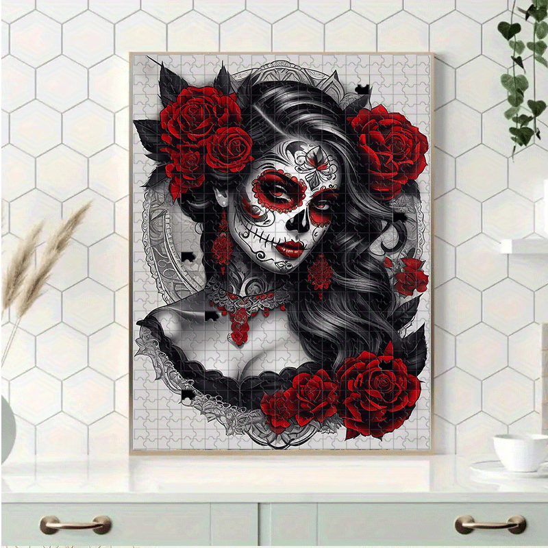 500/1000pcs Gothic Mexican Sug - огляд і ціна Jigsaw Puzzle Adult
