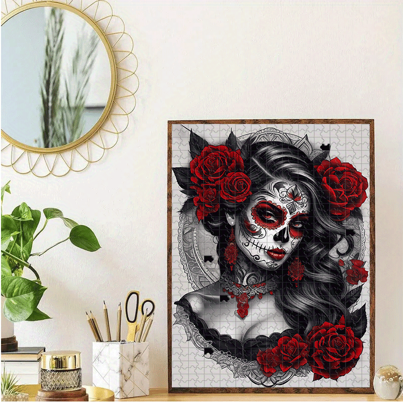 500/1000pcs Gothic Mexican Sug - огляд і ціна Jigsaw Puzzle Adult